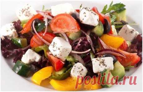 ТОП-7 вкусных салатов без майонеза!