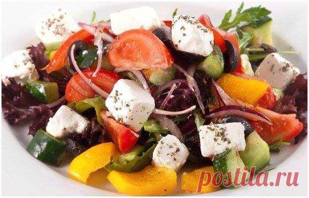 ТОП-7 вкусных салатов без майонеза!