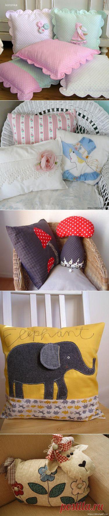 Великолепные подушки.