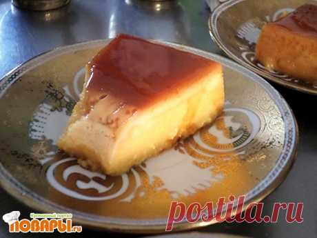 Флан из тыквы