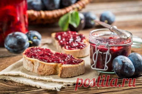 Варенье из сливы с брусникой — Домашняя кулинария