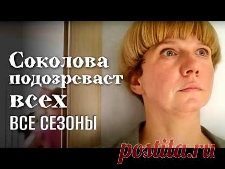 Все серии Сериал СОКОЛОВА ПОДОЗРЕВАЕТ ВСЕХ все сезоны // Ирина Рахманова в главной роли
