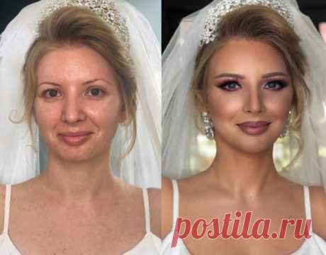 Сила макияжа: 10 невест, которых не узнать после посещения визажиста (фото) . Милая Я