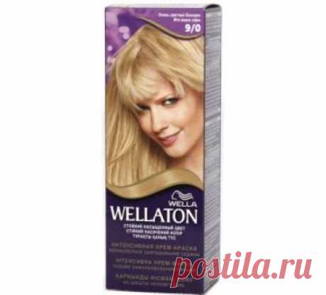 Краска для волос Wellaton Очень светлый блондин 9/0 купить в интернет-магазине Алания-Маркет
