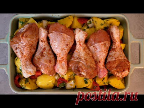 Простой рецепт вкусного ужина.