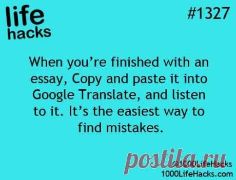 1000 Life Hacks
