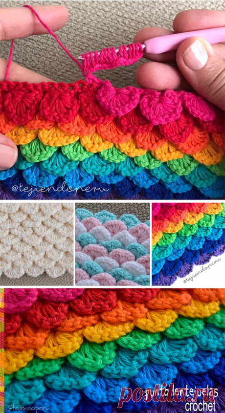 Sequins Stitch Crochet Pattern Tutorial | CrochetBeja