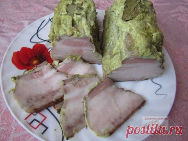 Сало в духовке — Кулинарная книга - рецепты с фото