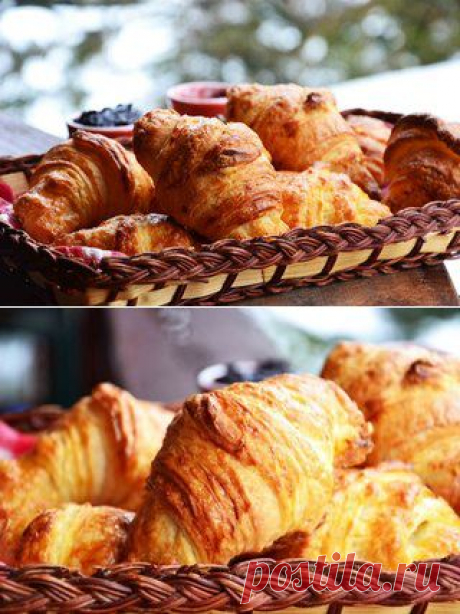Домашние круассаны (по рецепту французской кондитерской) | Готовим вместе
