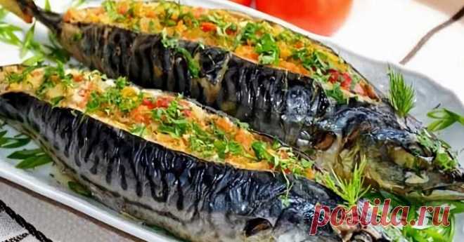 Фаршированная скумбрия- на праздничный стол, и в обычную жизнь