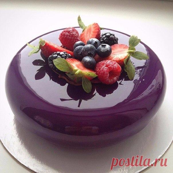 Зеркальная глазурь 🍰 / Интересный космос