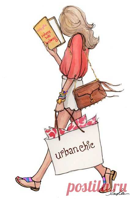 "Afternoon tea with Emily Giffin at Urban Chic" ~~ Artist ~Inslee Haynes~ JUNE 27 2012 | Ilustrações & Desenhos