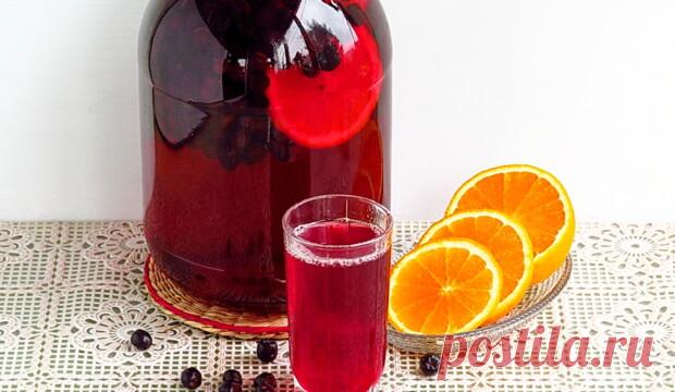 Компот из черноплодной рябины со вкусом вишни! Моя лучшая заготовка на зиму