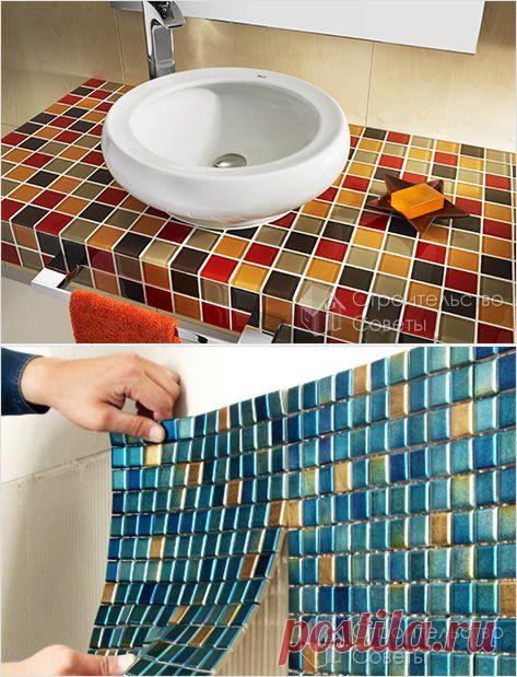 Мозаика в ванной своими руками - мозаика в ванную