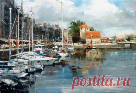 Акварельные пейзажи Сергея Алексеева