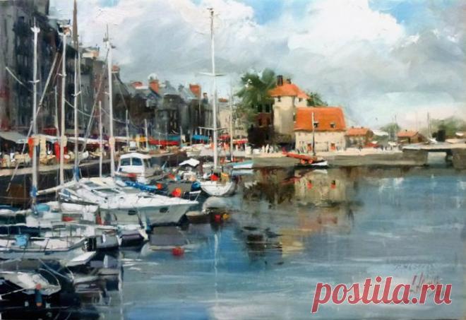 Акварельные пейзажи Сергея Алексеева