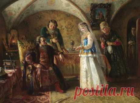 Кириллица | За печным столбом