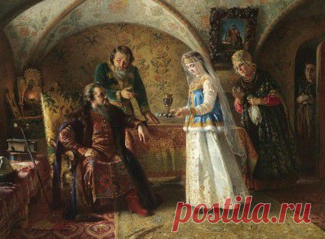 Кириллица | За печным столбом