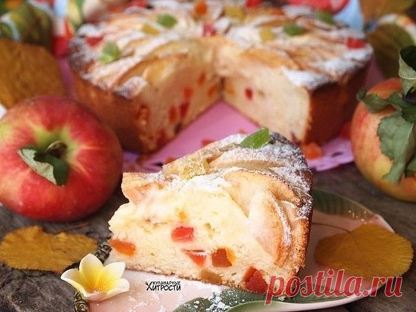 ТВОРОЖНО-ЯБЛОЧНЫЙ ПИРОГ