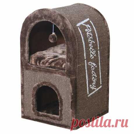 Когтеточки и домики для кошек купить в интернет зоомагазине BigPet.ru с доставкой по Москве, области и всей России курьером, в пункты выдачи.