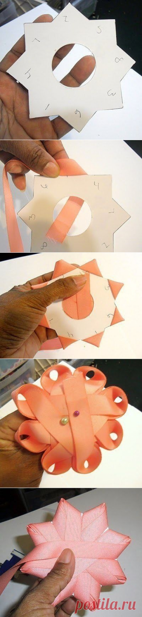 Бант из ленты