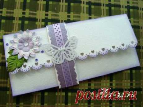 Картинки по запросу как сделать подарочный конверт для денег из бумаги