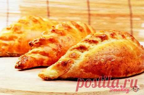 Пирожки из медово-творожного теста со сладкой начинкой » Смакуй - кулинарные рецепты со всего света!