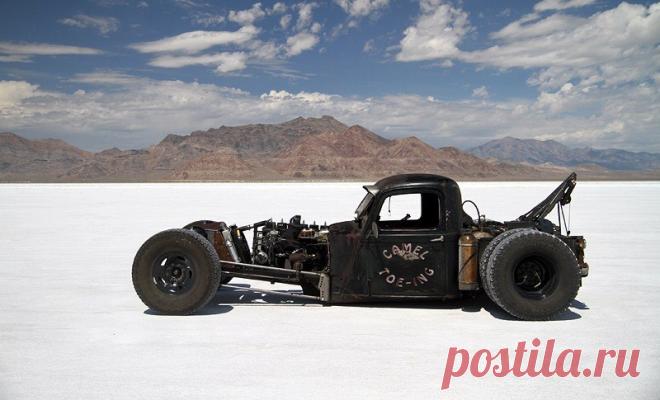 Итак, что же это такое? Как и в случае с большинством хардкорных рэт-родов довольно сложно объяснить, что это такое. На самом деле, это одна из тех причин, за которые я люблю рэт-роды. Множество кастомных деталей и большое количество частей от других тран