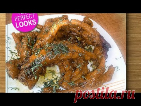 Вкуснейшие куриные лапки по Китайски.