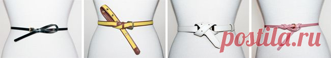 [Tutorial] 12 awesome ways to knot a belt | FashionRolla DIY, Fashion and Lifestyle Blog from Berlin: [Tutorial] 12 awesome ways to knot a belt