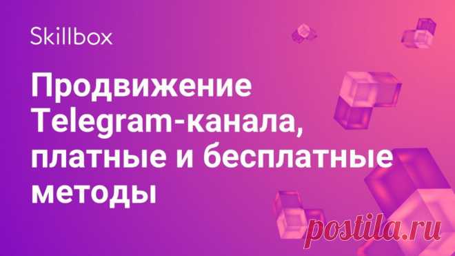 ⚡️ Видео с бесплатного вебинара на тему «Продвижение Telegram-канала, платные и бесплатные методы» — изучите курс самостоятельно. 🔥 В проекте «Вебинары» от Skillbox найдутся сотни бесплатных видеоуроков по маркетингу, дизайну, программированию и другим направлениям.