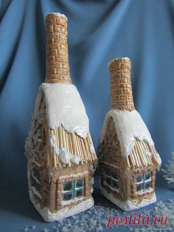 Бутылка декоративная
