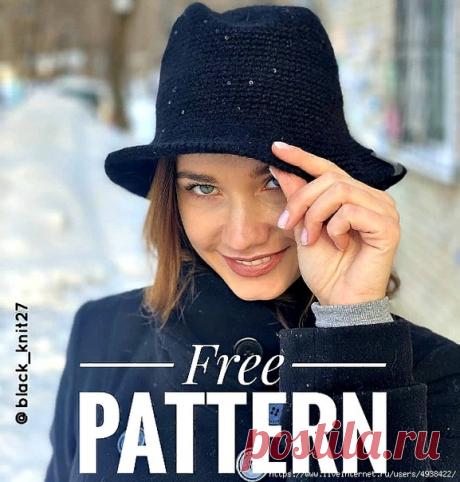 ЖЕНСКИЕ ШЛЯПА-ПАНАМА И КЕПКА КРЮЧКОМ.
Автор: Татьяна https://www.instagram.com/black_knit27/

От автора:
Знаю, знаю вашу любовь к шляпам  Тем более, что сейчас на всех подиумах шляпы и панамы - неотъемлемый аксессуар.
Описание элементарное, справится даже самый начинающий новичок.
Все расчеты на данную панаму под размер 54-56.

Крючок 3,5.
Пряжа: пух норки (350м/50гр) в 3 нити + 1 доп.нить, пайетки на льне (244м/40гр) в 1 нить. Итого я вязала в 5 нитей.

Вязать можно как п...