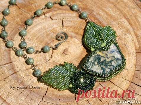 Купить «Колье с агатом» в Украине