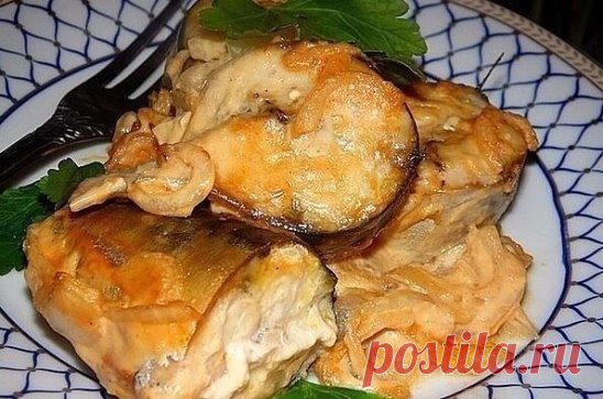 Скумбрия в горчичном соусе