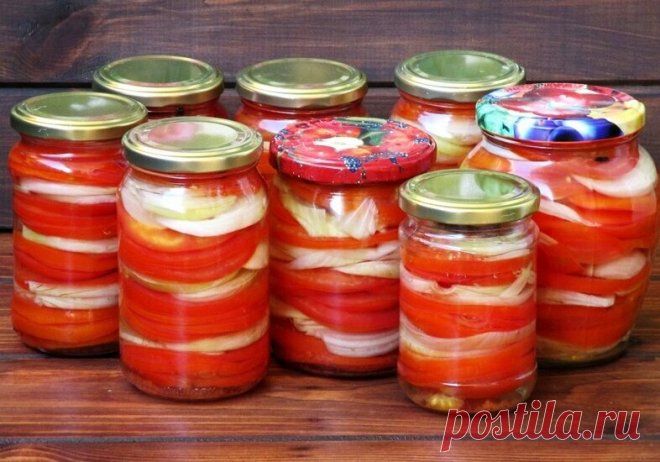 Вот так мариную крупные помидоры: вкусный остренький салат, не оторваться. И дольки не распадаются, плотные: 2 хитрости и идеальный маринад | В саду у Валентинки | Дзен(***)