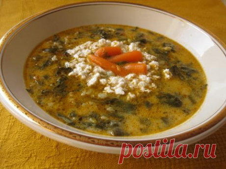 Nanita: Спаначена супа със сирене и бейби морковчета