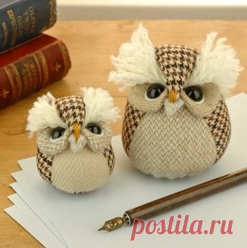 Совушки   #текстильныесовы #делаемсов #творчество
