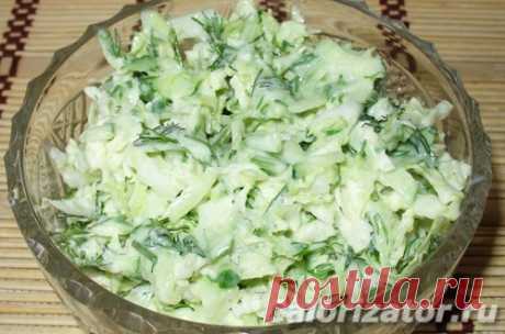 Салат из пекинской капусты с огурцом - калорийность, состав, описание - www.calorizator.ru