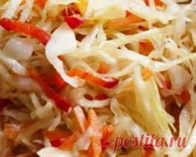 Салаты с капустой и перцем на зиму в банках – рецепты