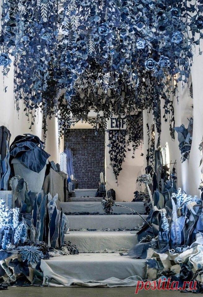 Райский сад дома своими руками из остатков ткани и пряжи | СТИЛЬ МОДА ТРЕНДЫ |