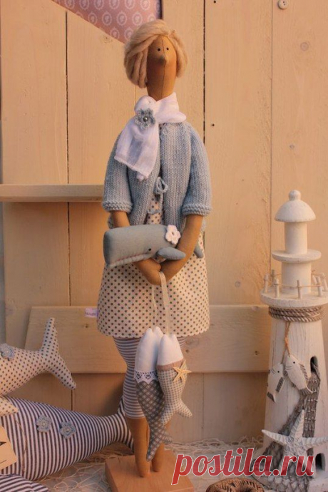 Romanova Toys. Интерьерные куклы ручной работы