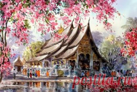 Таиланд в акварельных картинах Thanakorn Chaijinda Таиланд в акварельных картинах Thanakorn Chaijinda
Тайский художник пишет акварели, посвящая их родине.

Танакорн Чаиджинда (Thanakorn Chaijinda) живет в Бангкоке, где рисует прекрасные акварели, на к…