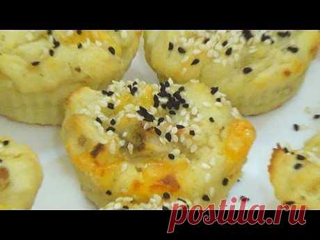 Картофельные маффины..