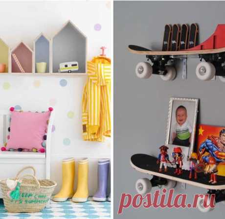 ОРИГИНАЛЬНЫЕ ПОЛОЧКИ ДЛЯ ДЕТСКОЙ