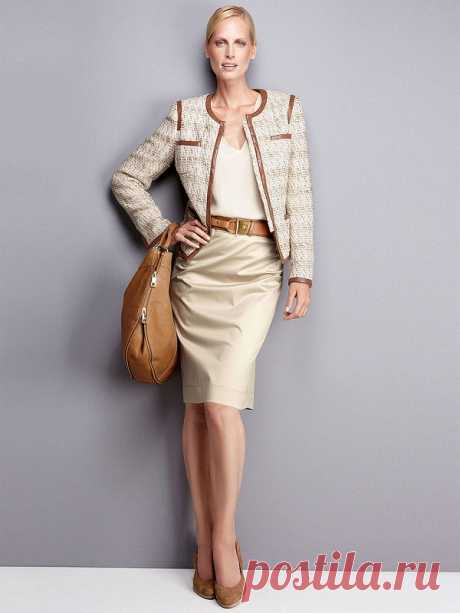 Классика моды — 10 стильных образов в бежевых тонах