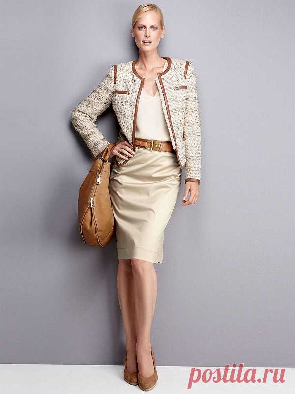 Классика моды — 10 стильных образов в бежевых тонах