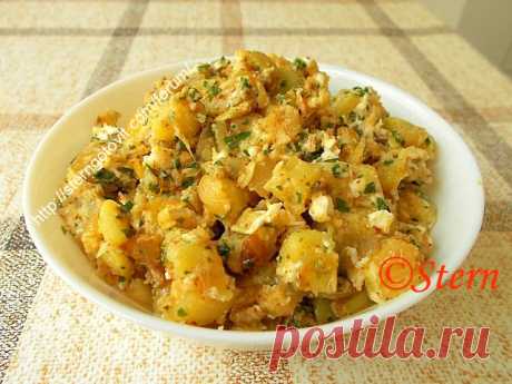 Кабачки/баклажаны с орехами и брынзой