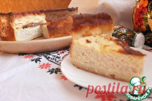 "Чизкейк" закусочный - кулинарный рецепт