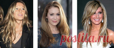 Обратное мелирование